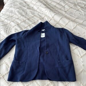 J. Crew Factory Navy Blue Blazer